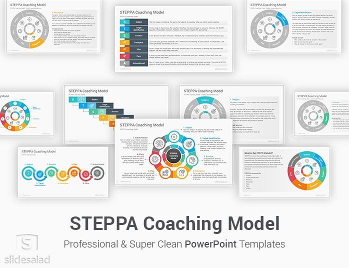 STEPPA Coaching Model PowerPoint Template