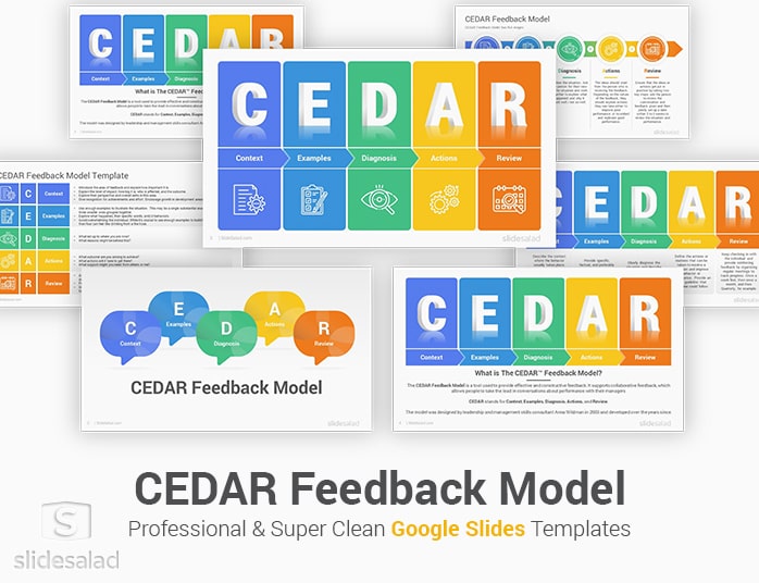 CEDAR Feedback Model Google Slides Template Designs