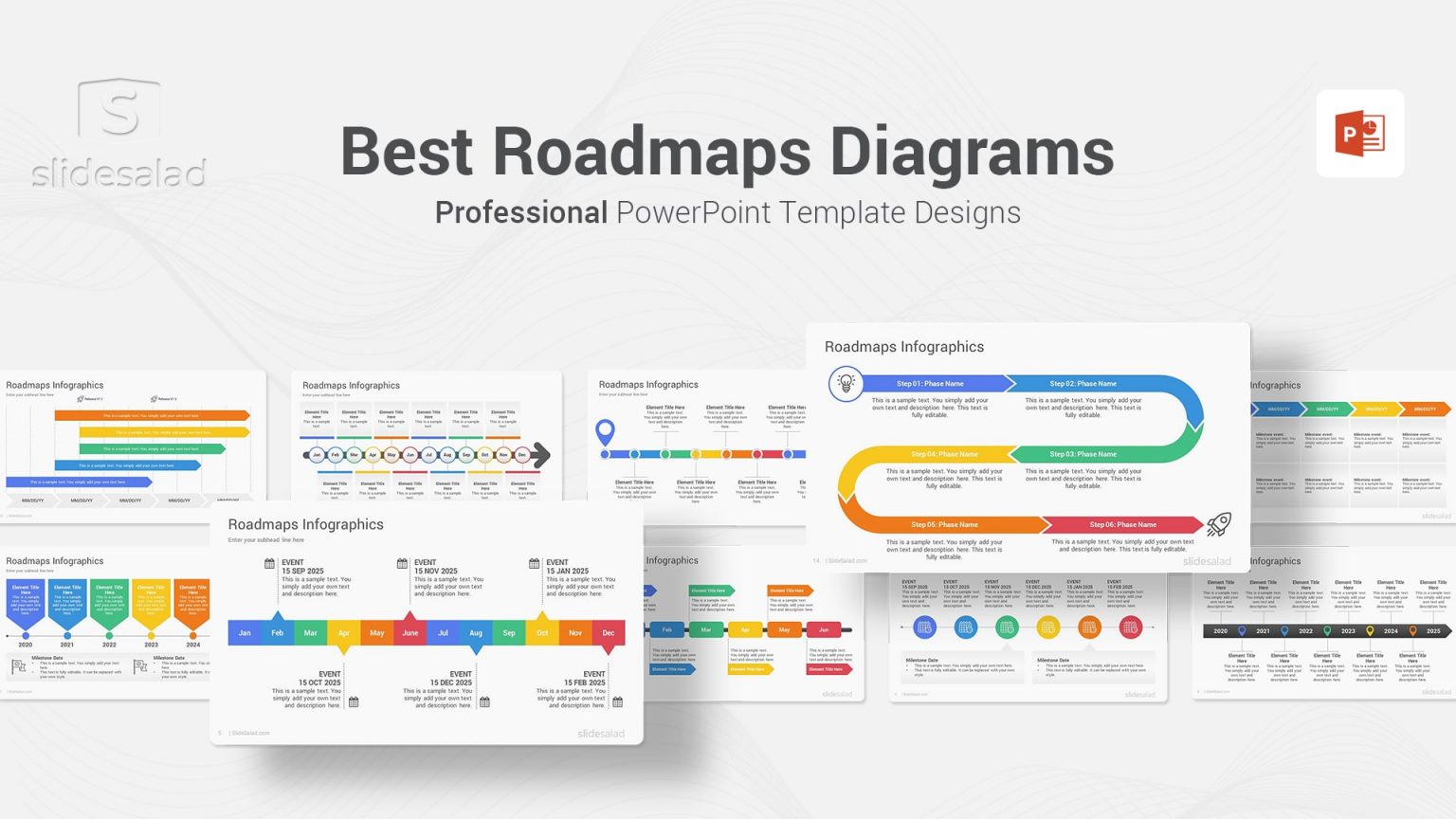 Best Timeline and Roadmap Infographics and Diagrams PowerPoint ...