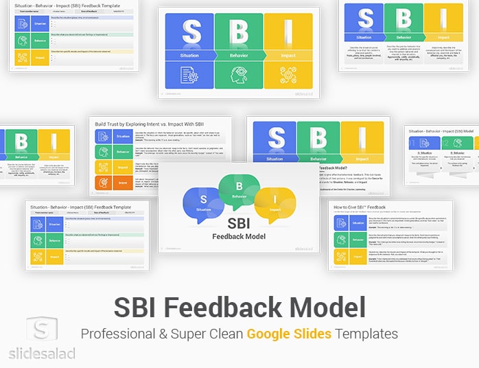SBI Feedback Model Google Slides Template Designs