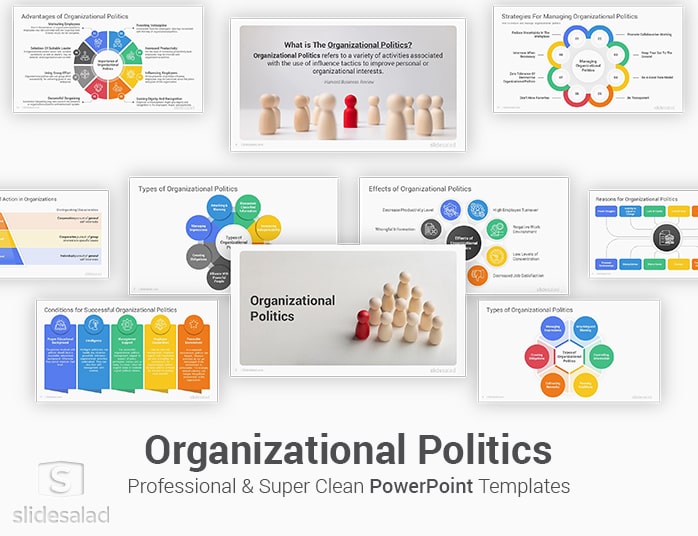 Organizational Politics PowerPoint Template Designs