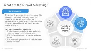 5C’s of Marketing Analysis PowerPoint Template - SlideSalad