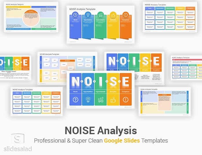 NOISE Analysis Google Slides Template Designs