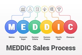 MEDDIC Sales Process PowerPoint Template Designs