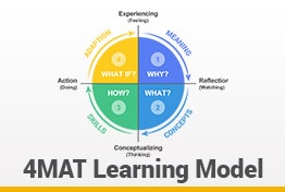 4MAT Learning Model Google Slides Template Designs