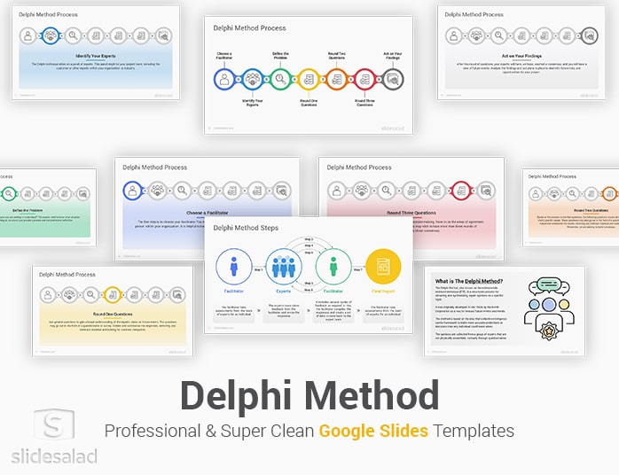 Delphi Method Google Slides Template Designs