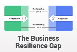 The Business Resilience Gap PowerPoint Template Designs