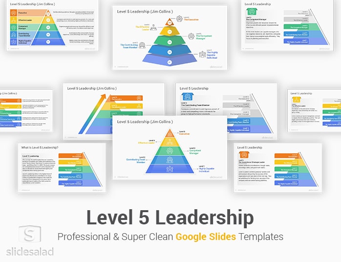 Level 5 Leadership Google Slides Templates
