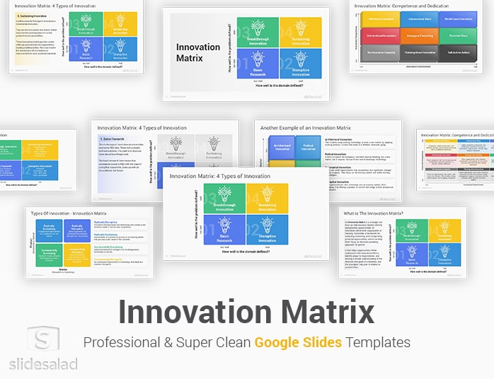 Innovation Matrix Google Slides Templates Slides