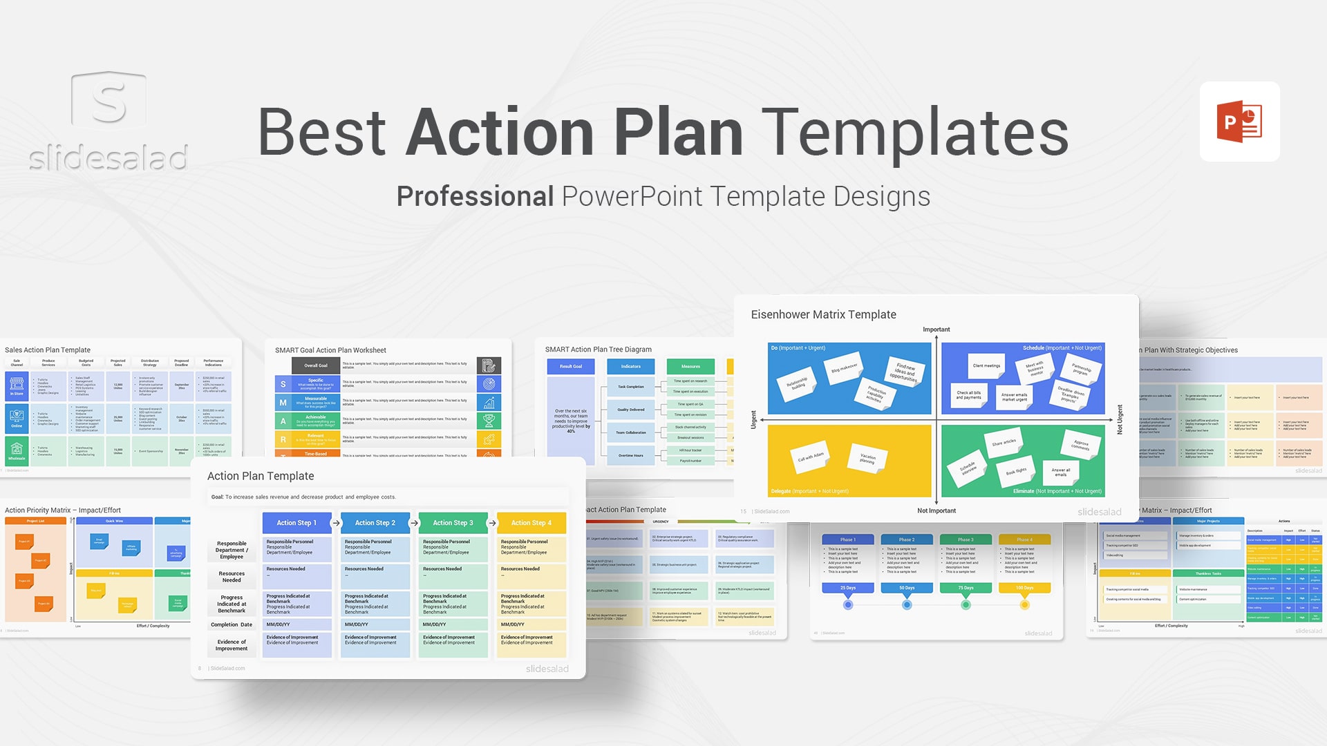 Action Plan PowerPoint Templates Designs - Action-Oriented Templates for Goal Achievement and Planning