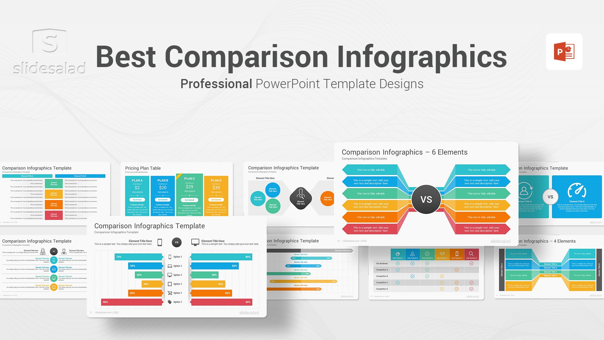 Comparison Infographics PowerPoint Template Slides