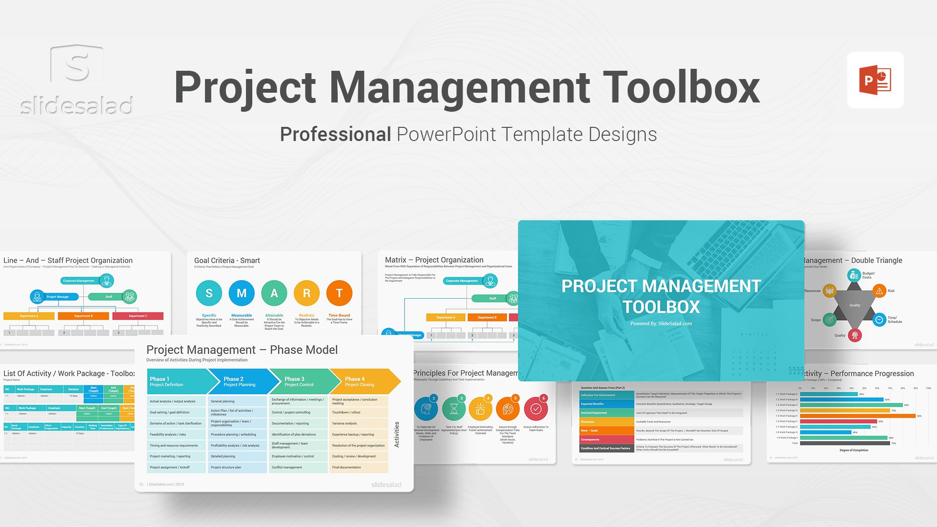 Project Management Toolbox PowerPoint Template