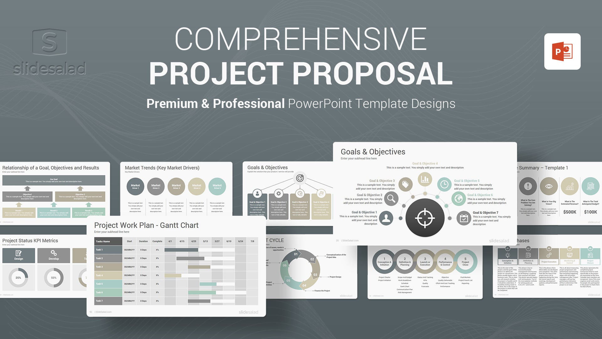 Best Project Proposal PowerPoint Template