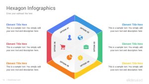 Hexagon Infographics PowerPoint Template Designs - SlideSalad