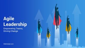 Agile Leadership PowerPoint Template Designs - SlideSalad
