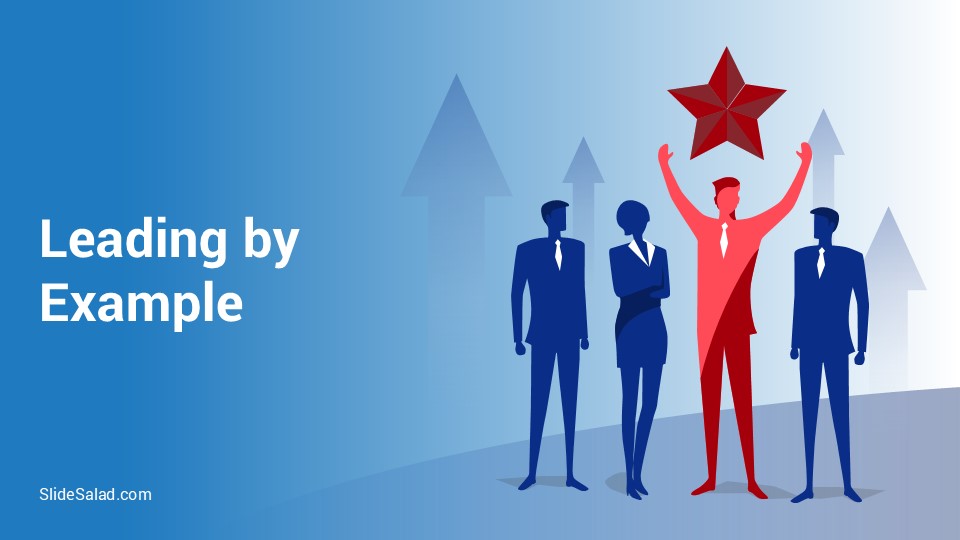 Leading by Example Google Slides Template - SlideSalad