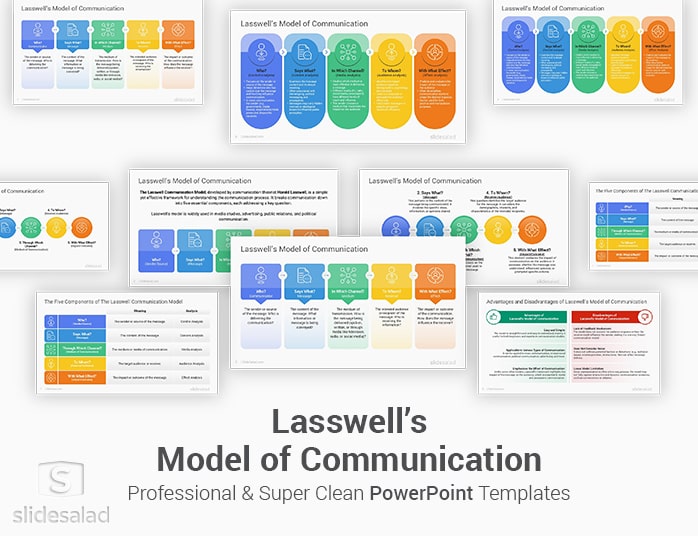 Lasswell’s Model of Communication PowerPoint Template - SlideSalad